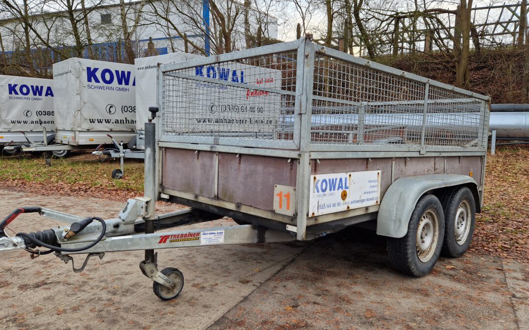 Kastenanhänger,gebremst,2,5t (300x150x100),Nr.11