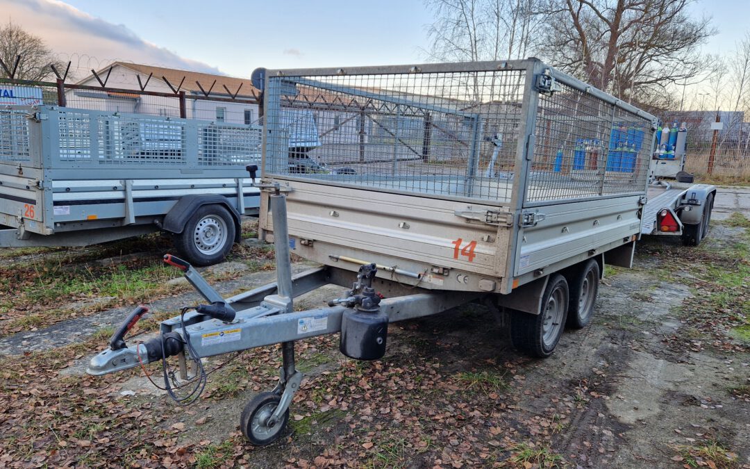 Hinterkipper, 2,7t, gebremst, (270x150x90cm), Nr.14